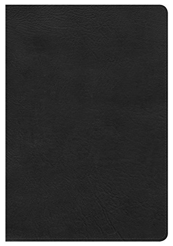 NKJV Giant Print Reference Bible, Black LeatherTouch