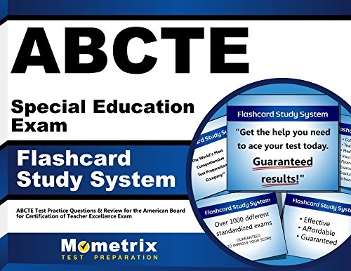 ABCTE Special Education Exam Flashcard Study System: ABCTE Test Practice Questions & Review for the American Board for Certification of Teacher Excellence Exam (Cards)