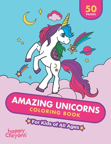 Amazing Unicorns Coloring Book: For Kids of All Ages