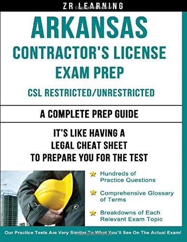 Arkansas Contractor's License Exam Prep