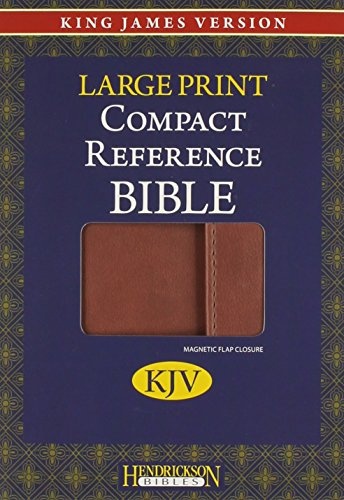 Holy Bible: King James Version, Espresso, Flexisoft, Magnetic Flap Closure, Compact Reference