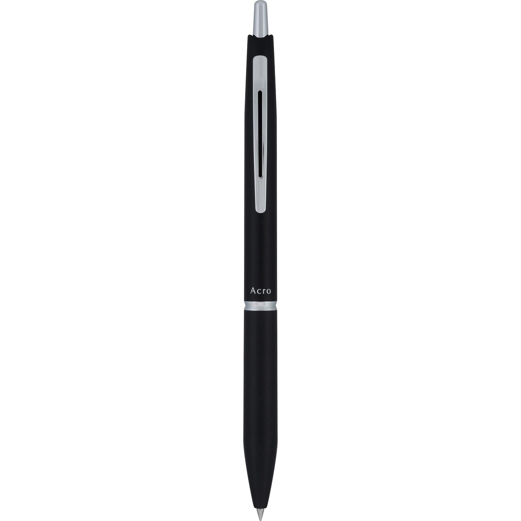 PILOT Acroball 1000 Ultra-Premium Ball Point Pen, 0.7 mm Fine Point, Black Ink, Black Barrel (13635)
