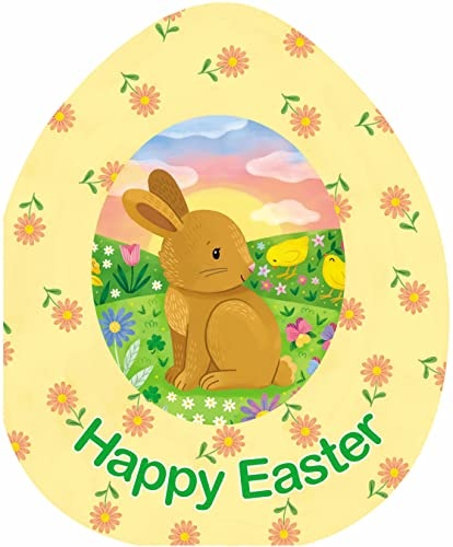 Happy Easter (An Easter Egg-Shaped Board Book)