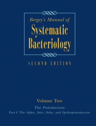 Bergey's Manual of Systematic Bacteriology: Volume 2 : The Proteobacteria