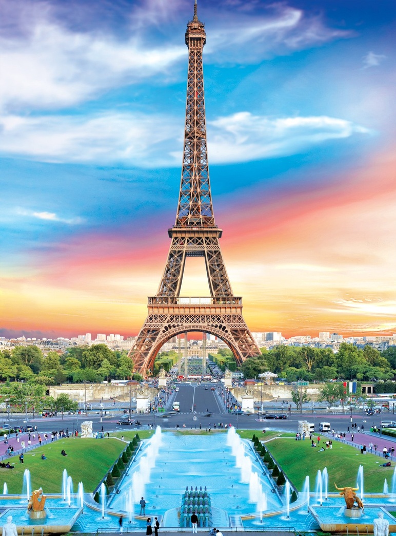 Buffalo Games Signature Collection, Eiffel Tower - 1000pc Jigsaw Puzzle