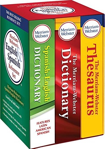 Merriam-Webster's English & Spanish Reference Set, Newest Edition, (English and Spanish Edition)