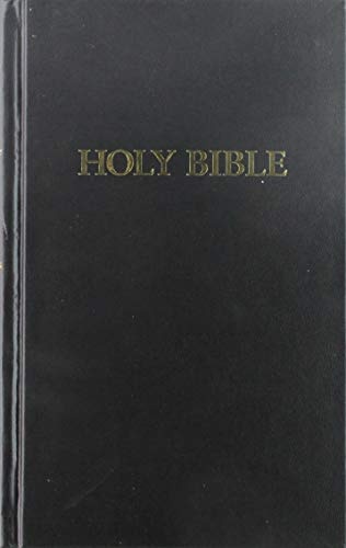 KJV Pew Bible, Black (Hardcover)