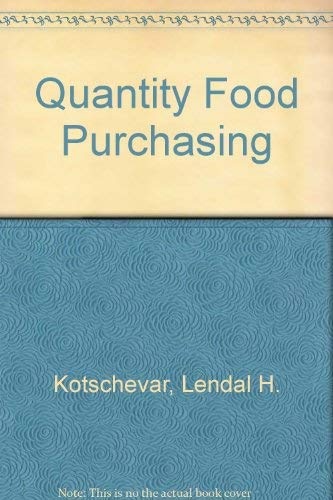 Quantity Food Purchasing