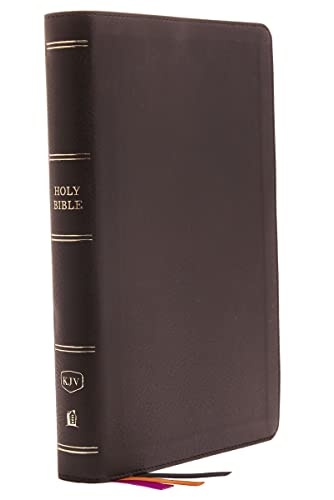KJV, Minister's Bible, Leathersoft, Black, Red Letter, Comfort Print: Holy Bible, King James Version