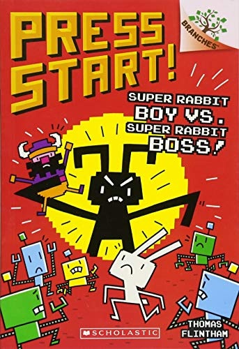 Super Rabbit Boy vs. Super Rabbit Boss!: A Branches Book (Press Start! #4) (4)