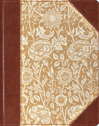 ESV Single Column Journaling Bible (Antique Floral Design)