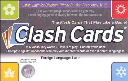 Latin Clash Cards - Latin for Children, Primer B (Latin Edition)