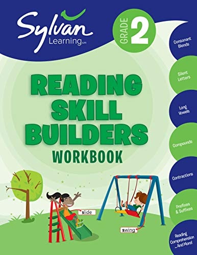 2nd Grade Reading Skill Builders Workbook: Consonant Blends, Silent Letters, Long Vowels, Compounds, Contractions, Prefixes and Suffixes, Reading ... and More (Sylvan Language Arts Workbooks)