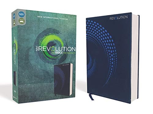 NIV, Revolution Bible, Leathersoft, Blue: The Bible for Teen Guys