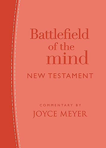 Battlefield of the Mind New Testament: Coral LeatherLuxeÂ®