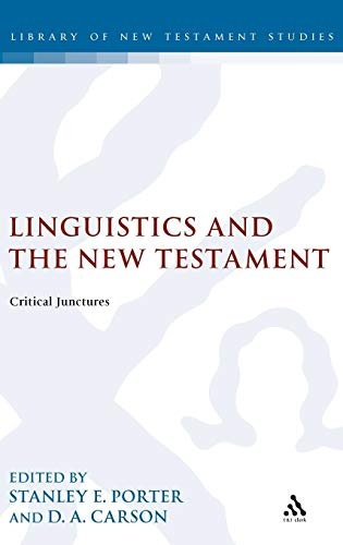 Linguistics and the New Testament: Critical Junctures (The Library of New Testament Studies)