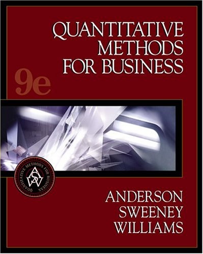 Quantitative Methods for Business with EasyQuant Tutor for Excel