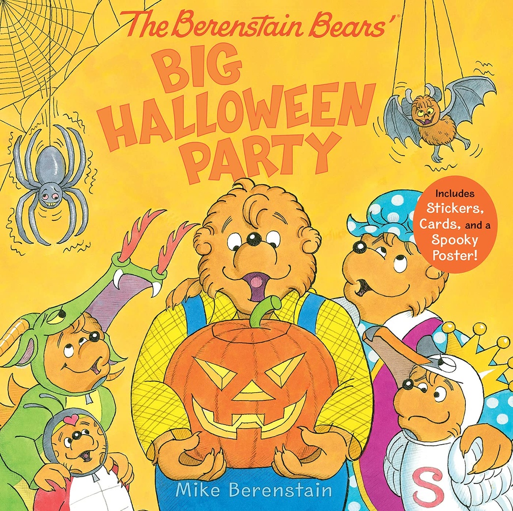 The Berenstain Bearsâ Big Halloween Party: Includes Stickers, Cards, and a Spooky Poster!