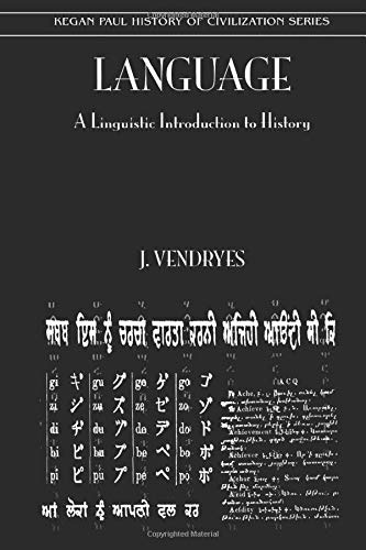 Language And Linguistic Introduction To History (History of Civilization S)