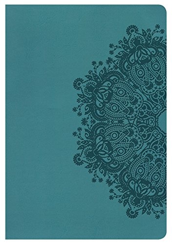 NKJV Large Print Ultrathin Reference Bible, Teal LeatherTouch, Indexed