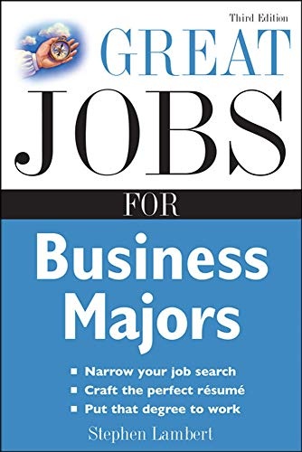 Great Jobs for Business Majors (Great Jobs for ... Majors (Paperback))