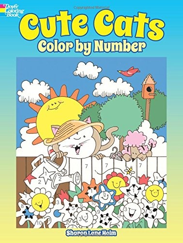 Cute Cats Color by Number (Dover Coloring Books)