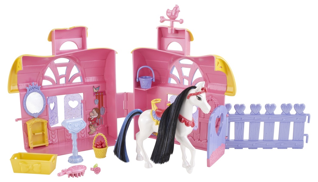 Mattel Disney Princess Favorite Moments Snow White Stylin Stable Playset