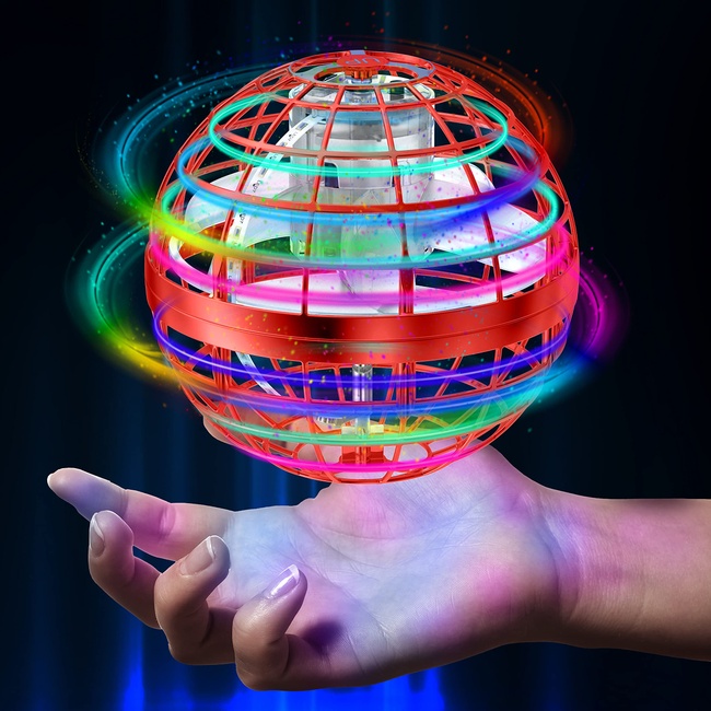  Flying Orb Ball Toy,360°Rotating Hand Controlled