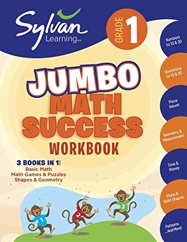 First Grade Super Math Success (Sylvan Super Workbooks)