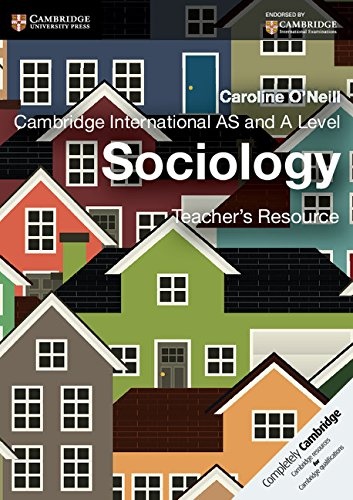 Cambridge International AS and A Level Sociology Teacher's Resource CD-ROM (Cambridge International Examinations)
