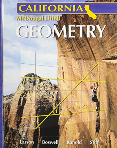 Holt McDougal Larson: Geometry California