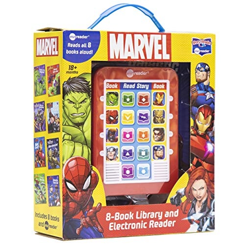 Marvel Super Heroes - Me Reader Electronic Reader with 8 Book Library - PI Kids