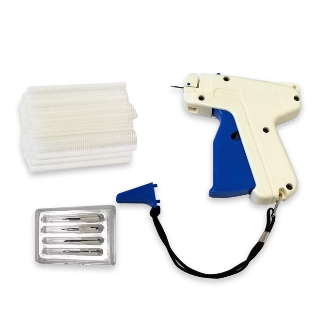 Premium Tagging Gun for Clothing Price Tag Gun with 5 Extra fine Micro  Needles 1500 Barbs 1/4 inch Fasteners Quilt Basting Gun - Stevens Books