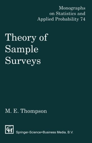 Theory of Sample Surveys (Monographs on Statistics and Applied Probability)