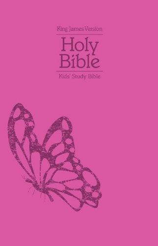KJV, Kids Study Bible, Imitation Leather, Pink