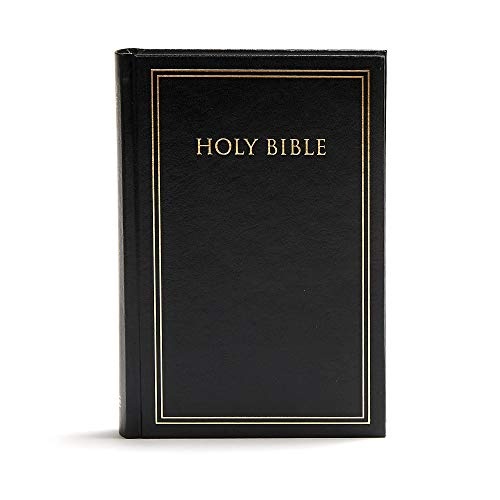 KJV Pew Bible, Black Hardcover