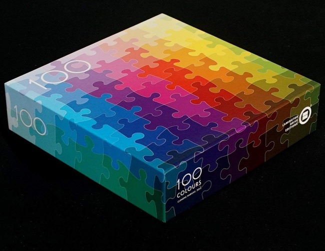 Clemens Habicht 100 Colors Jigsaw Puzzle - CMYK Gradient