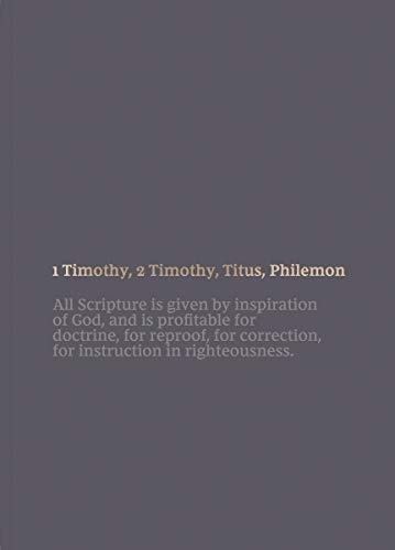 NKJV Bible Journal - 1-2 Timothy, Titus, Philemon, Paperback, Comfort Print: Holy Bible, New King James Version