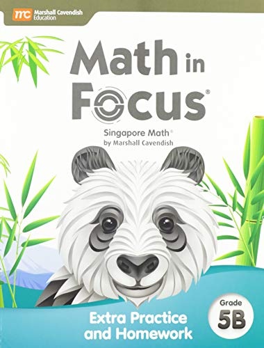 Extra Practice and Homework Volume B Grade 5 (Math in Focus)