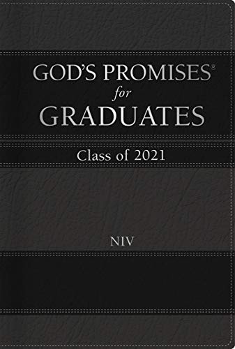 God's Promises for Graduates: Class of 2021 - Black NIV: New International Version
