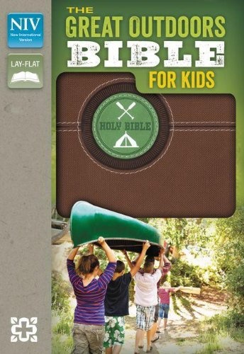 NIV, The Great Outdoors Bible for Kids, Imitation Leather, Brown, Red Letter