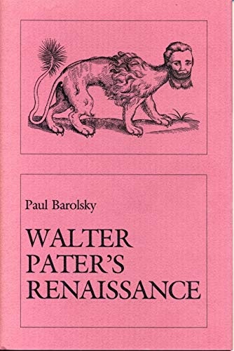 Walter Paterâs Renaissance