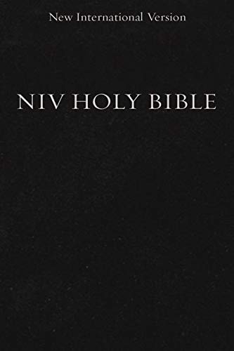 NIV, Holy Bible, Compact, Paperback, Black