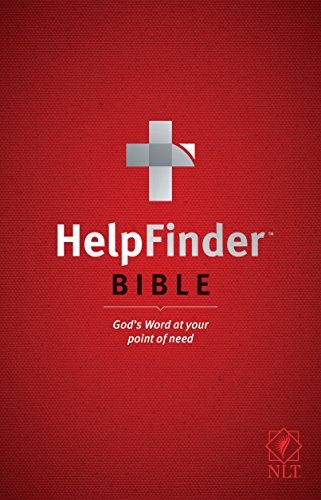 Tyndale HelpFinder Bible NLT (Red Letter, Softcover): Godâs Word at Your Point of Need): Godâs Word at Your Point of Need