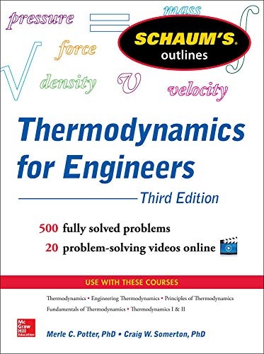 Thermodynamics for Engineers (Schaum's Outlines)
