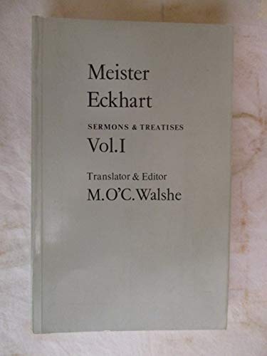 Meister Eckhart, German sermons & treatises