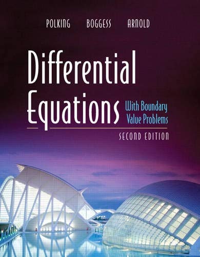 Differential Equations with Boundary Value Problems (2nd Edition)