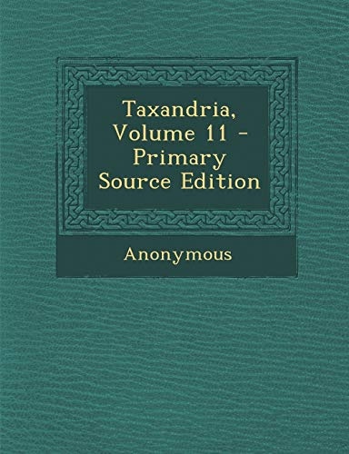 Taxandria, Volume 11 (Dutch Edition)
