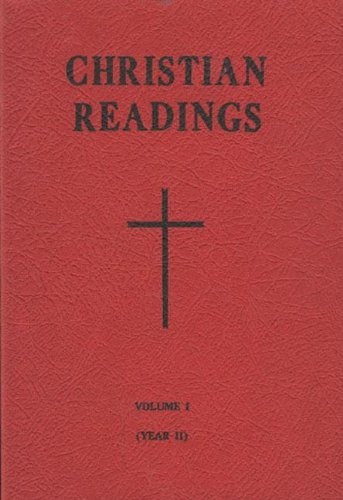 Christian Readings, Year II (Easter to 17th Sunday, Year II)