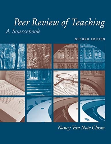 Peer Review of Teaching: A Sourcebook